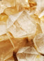 Pierres brutes lumineuses de citrine jaune